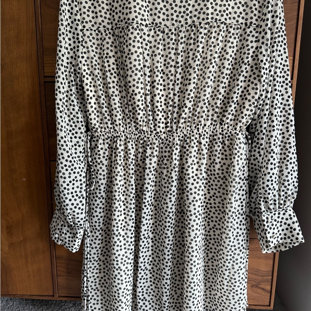 H&M DRAWSTRING-DETAIL DRESS Size M - Picture 6 of 9